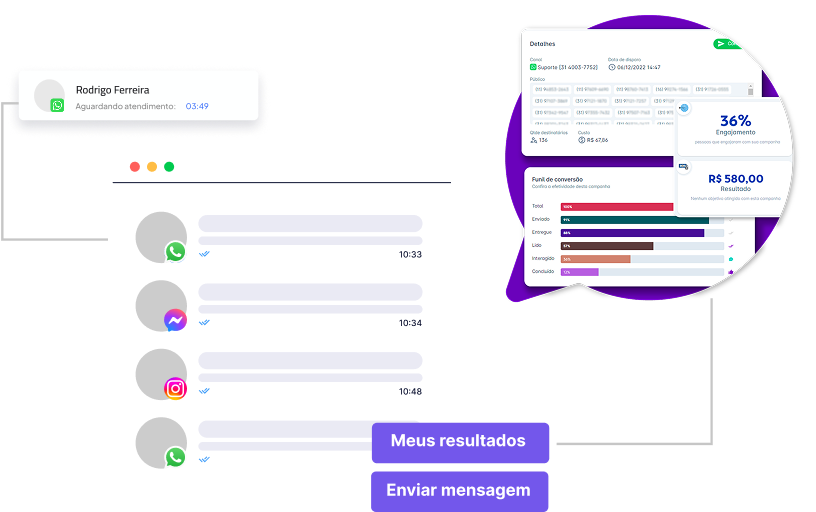 CRM integrado ao WhatsApp Startup 4